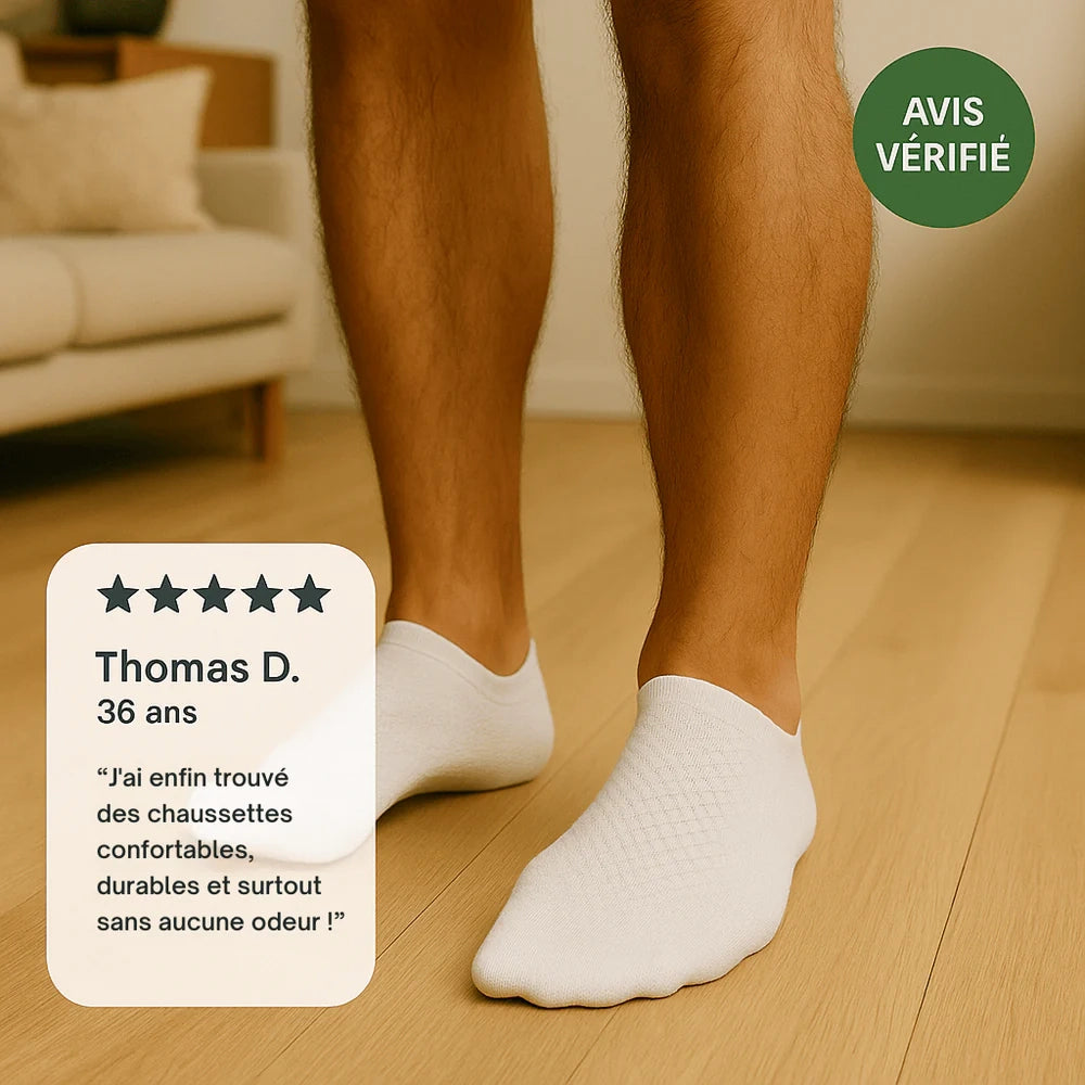 Bamboo Low Socks – Durable & Anti-Odor