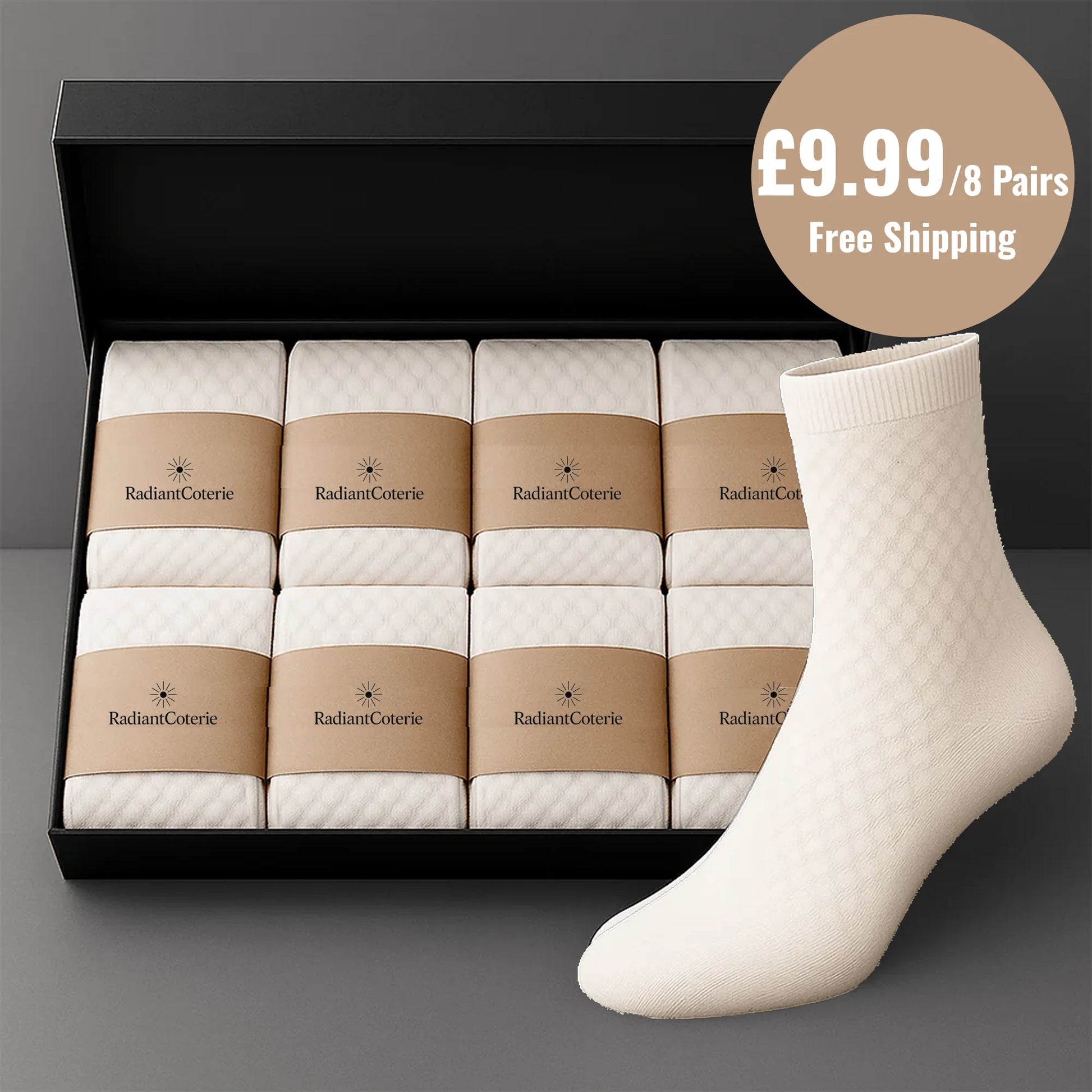 PREMIUM BAMBOO MID-HIGH SOCKS – DURABLE &amp; ANTI-ODOR