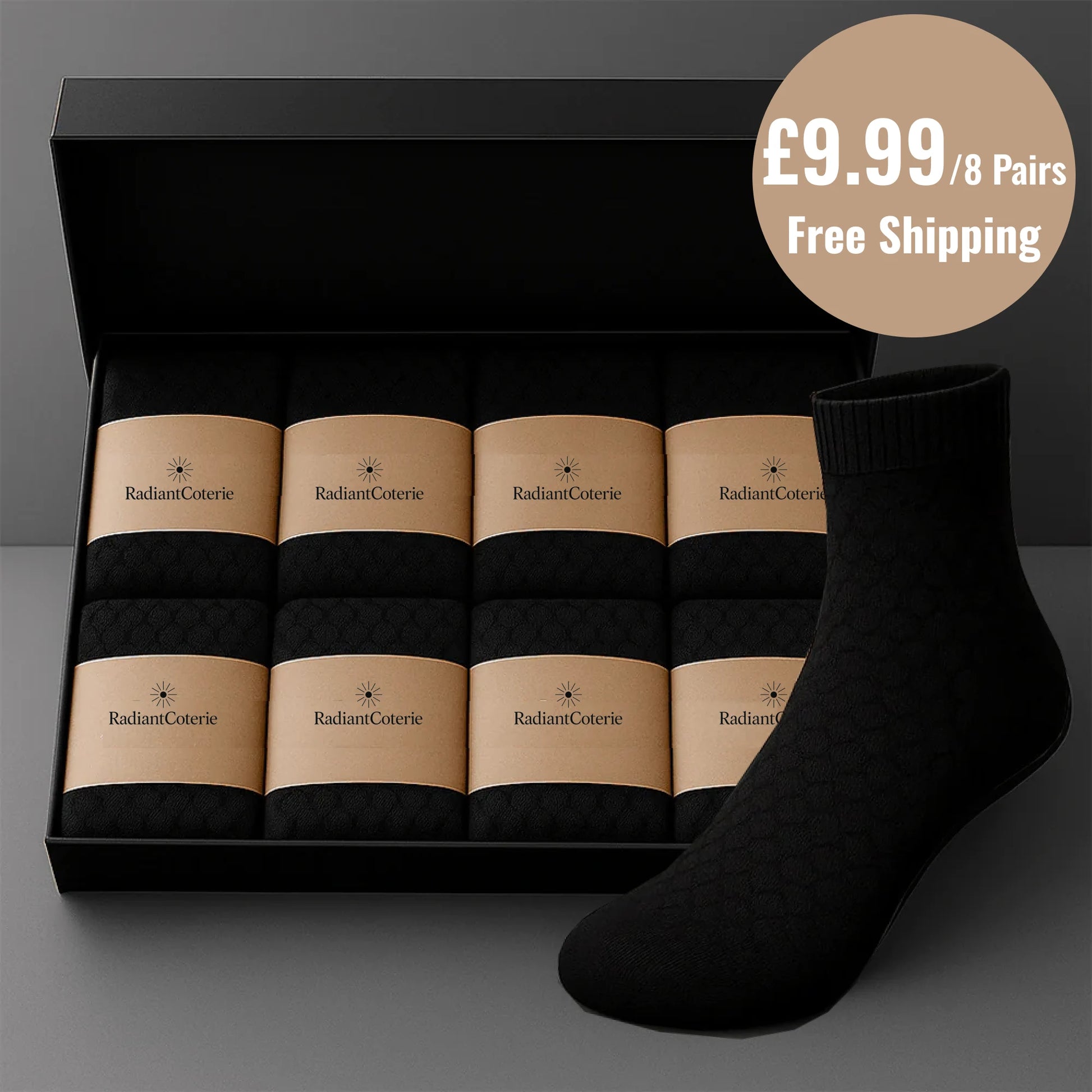 PREMIUM BAMBOO MID-HIGH SOCKS – DURABLE &amp; ANTI-ODOR